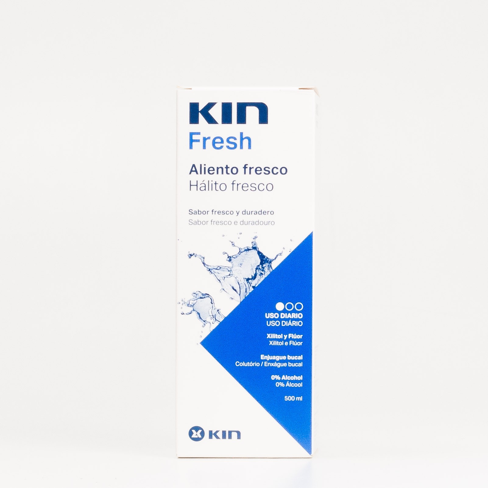 Enxaguante bucal Kin Fresh Fresh Breath, 500ml.